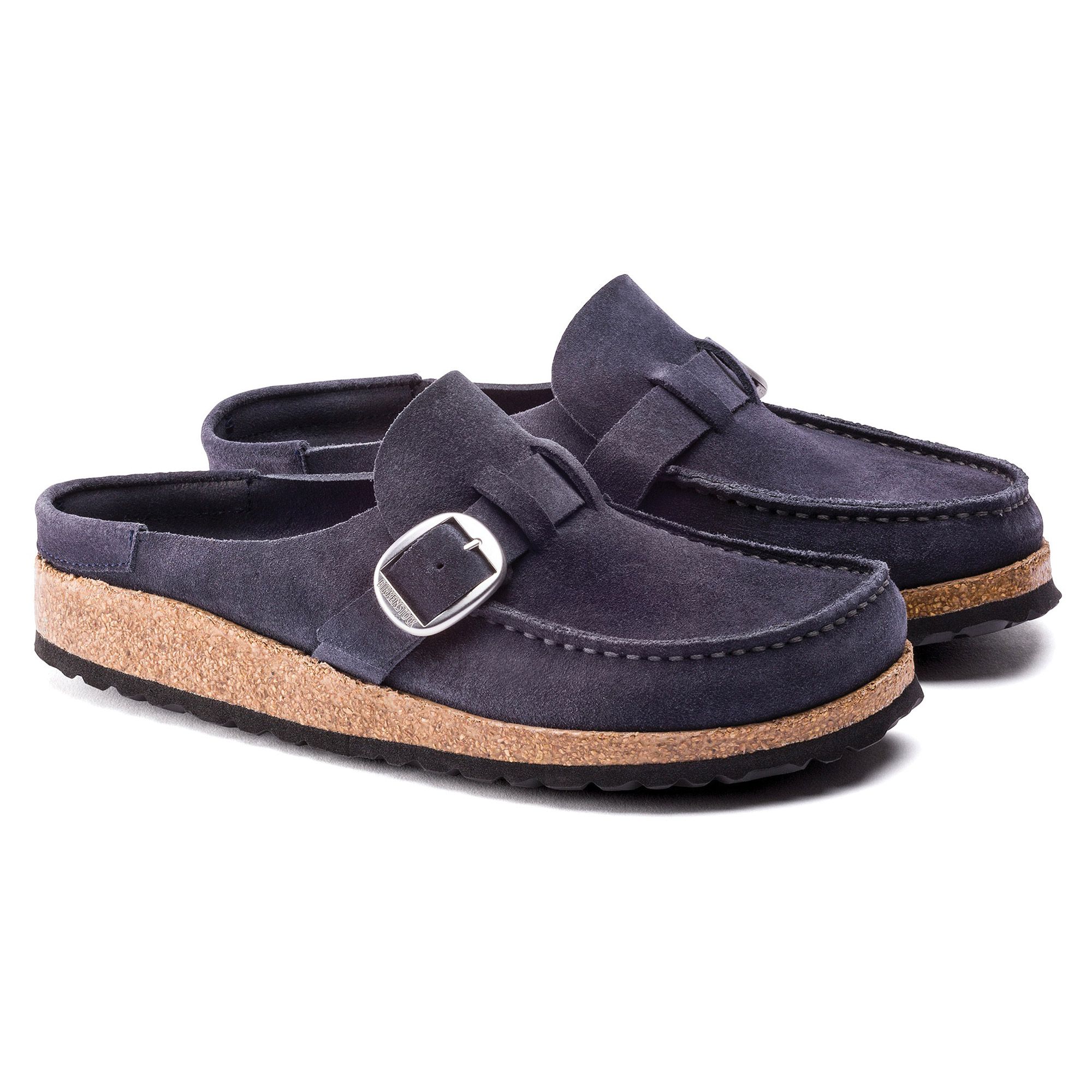 Birkenstock-Bend Leather-Grey – Lucky Shoes